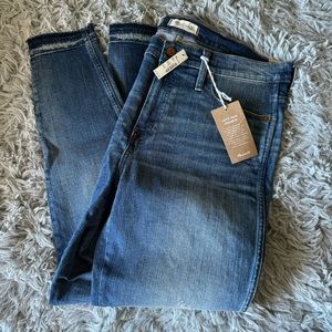 Madewell 9 Inch High Rise Skinny Jeans